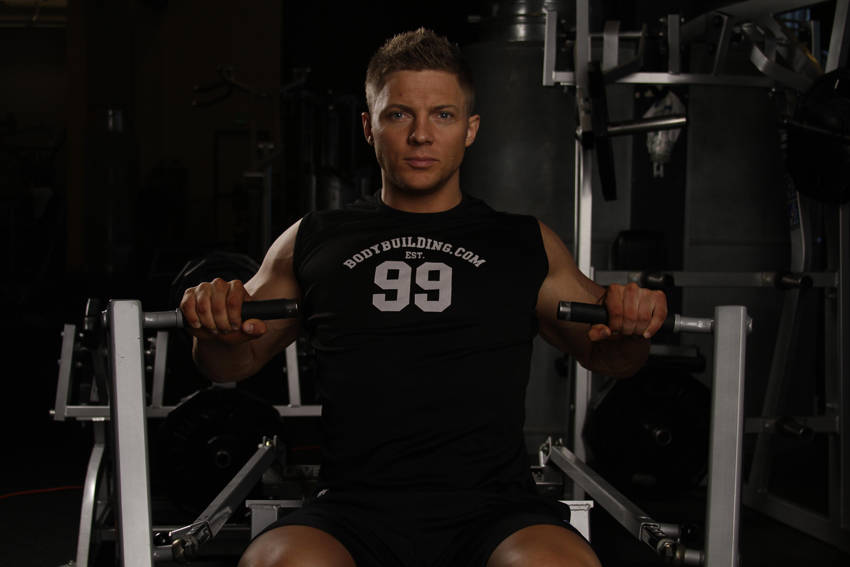 Chest Press (Machine) start position