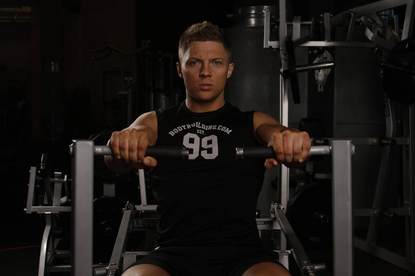 Chest Press (Machine): finish position