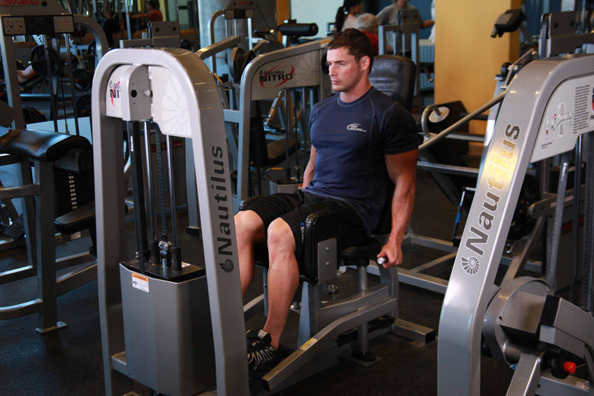 Hip Abduction (Machine) start position