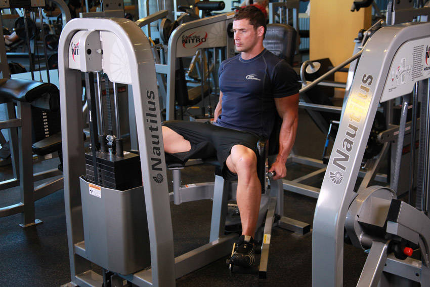 Hip Abduction (Machine): finish position