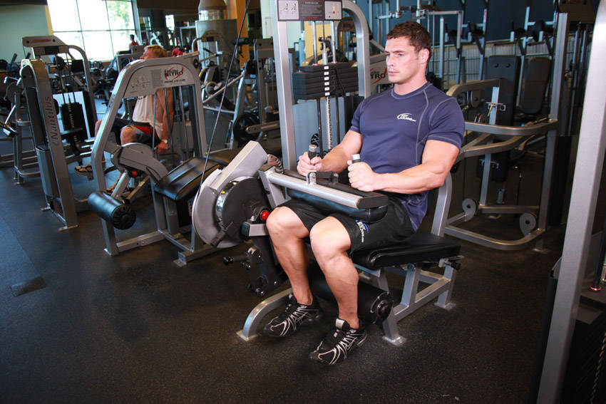 Leg Curl (Machine): finish position