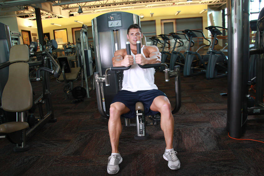 Pec Deck (Machine) start position